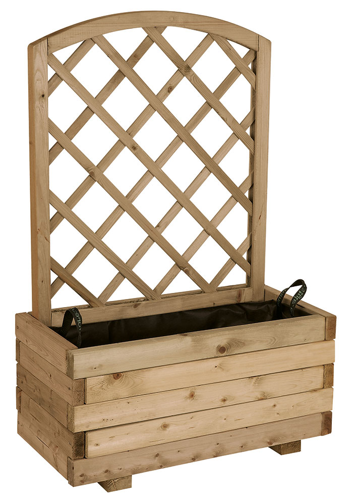 Espace Maison - Planter + trellis