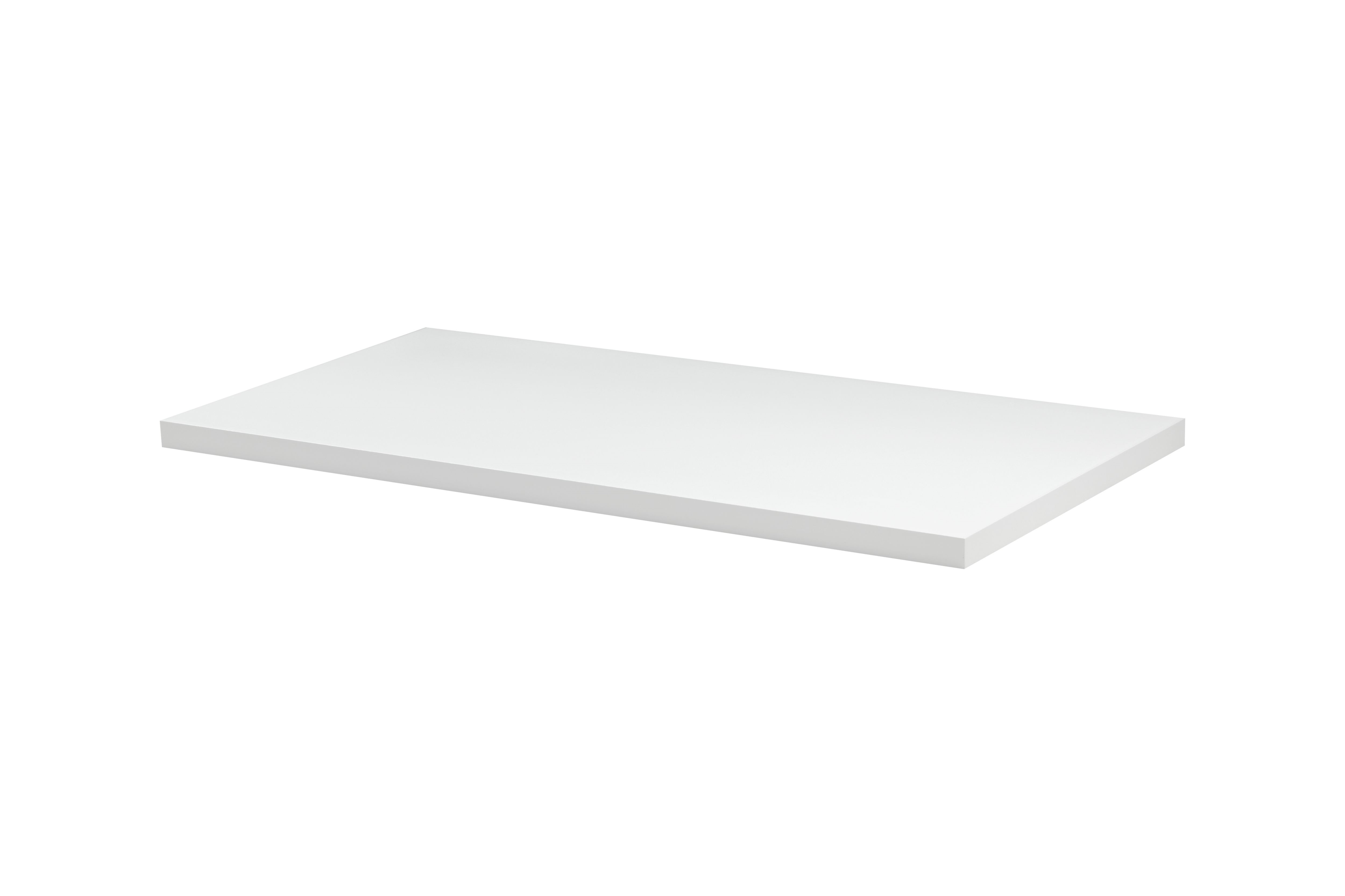 Espace Maison - Lightboard wall shelf - 25 x 788 x 300 mm - white