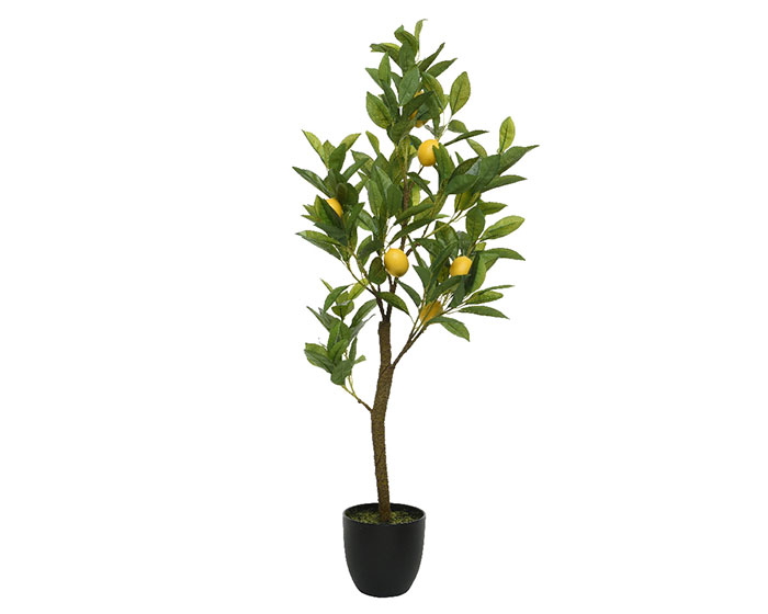 Espace Maison - Artificial lemon tree in pot