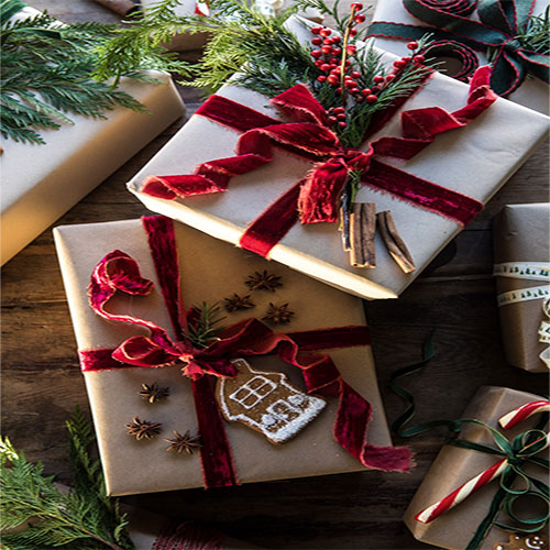 Espace Maison - Christmas gift wrap